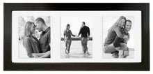 Load image into Gallery viewer, MCS 5.5x13 Inch Wood Float Frame, Black (21118)