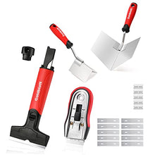 Load image into Gallery viewer, Goldblatt 2 Piece Razor Blade Scraper Set with 15-piece Blades & Goldblatt 2 Piece Drywall Corner Tool Set - Inside & Outside Corner Knife