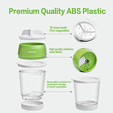 Load image into Gallery viewer, Upgraded 5 in1 Handheld Spiralizer Vegetable Slicer, Heavy Duty Veggie Spiral Cutter with Container, Carrot,Cucumber, Zucchini,Onion Spaghetti Maker