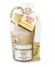 Load image into Gallery viewer, Burt’s Bees Valentine’s Gift Set, 3 Hand Repair Moisturizing Products for Men & Women - Almond Milk Cream, Lemon Butter Cuticle Cream, Shea Butter Cream, with Gloves