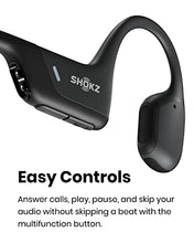 Load image into Gallery viewer, Shokz OpenRun Pro - Premium Bone Conduction Open-Ear Bluetooth Sport Headphones - Sweat Resistant Wireless Earphones for Workouts and Running with Deep Base - Built-in Mic, with Headband (Black)