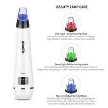 Load image into Gallery viewer, Blackhead Remover,Zdatt Blackhead Vacume Remover -Comedo Pore Extracotr Beauty Device with 5 Probes for Blackhead Remover Vacume Suction Cleanser