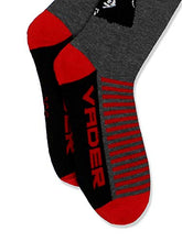Load image into Gallery viewer, Star Wars Toddler Boys 3 pack Socks (Shoe: 7-10 (Sock: 4-6), Grey/Multi Crew)
