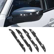 Load image into Gallery viewer, 4 PCS Bling Rhinestone Car Door Handle Scratch Protector, Universal for All Cars, Vehicles, SUVs, Car Side Rearview Mirror, Car Door Edge Guard, Car Exterior Accessories for Women Men (Black)