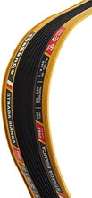 Load image into Gallery viewer, Challenge Strada Bianca Open Tubular Clincher Bicycle Tire (Black/Tan - 700 x 30)