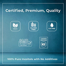 Load image into Gallery viewer, THERALOGIX Ovasitol Inositol Powder 90 Day Supply | Optimal 40:1 Blend of 4,000mg Myo Inositol & 100mg D-Chiro Inositol Daily | Hormonal & Ovarian Support for Women | Made in USA and NSF Certified