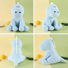 Load image into Gallery viewer, Little Room Naturally Glow in The Dark Dinosaur Stuffed Animal Plush Toy, 14 Inches, Blue (L1000)