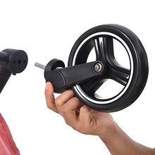 Load image into Gallery viewer, Qaba 2 in 1 Design Lightweight Baby Stroller Basket One-Click Foldable Compact Travel Pushchair w/Reclinable Back Footrest Safety Belt Storage Basket Suspension Wheels for 0-36 Months Pink