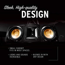 Load image into Gallery viewer, Klipsch Synergy Black Label C-200 Center Channel Speaker for Crystal-Clear Dialogue and Vocals with Proprietary Horn Technology, Dual 5.25” High-Output Woofers, and Dynamic 1” Tweeter in Black