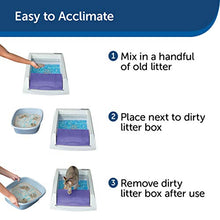 Load image into Gallery viewer, PetSafe PAL00-14242 ScoopFree Original Self-Cleaning Cat Litter Box - Automatic with Disposable Tray and Non-Clumping Crystal Litter - Purple