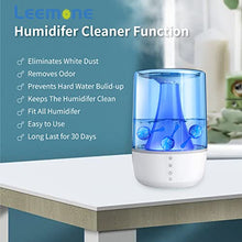 Load image into Gallery viewer, Leemone Humidifier Cleaner 12 Pack ,Demineralization Cleaning Ball,Works in All humidifiers and Fish Tanks,Purifies Water, Prevents Hard Water Build-Up,Eliminates White Dust and Odor…