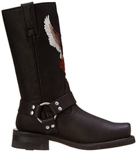 Load image into Gallery viewer, Harley-Davidson Men's Darren Motorcycle Harness Boot, Black, 10.5 W US