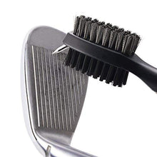 Load image into Gallery viewer, Xintan Tiger Pack of 2 Golf Club Brush Groove Cleaner with Retractable Zip-line and Aluminum Carabiner Cleaning Tools