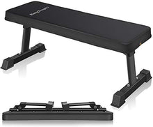 Load image into Gallery viewer, BangTong&Li Flat Weight Bench Utility Workout Exercise Training Equipment for Fitness