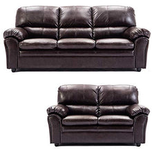 Load image into Gallery viewer, Sofa Sectional Sofa Sofa Set PU Leather Loveseat Sofa Contemporary Sofa Couch for Living Room Furniture 3 Seat Modern Futon