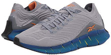 Load image into Gallery viewer, Reebok unisex-adult Zig Kinetica, cold grey/vector blue/utility yellow, 13 M US