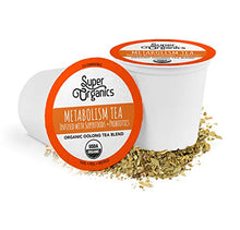 Load image into Gallery viewer, Super Organics Metabolism Oolong Tea Pods With Superfoods & Probiotics | Keurig K-Cup Compatible | Weight & Metabolism, Slim Tea | USDA Certified Organic, Vegan, Non-GMO, Natural & Delicious Tea, 12ct
