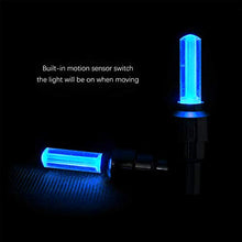 Load image into Gallery viewer, Besmon LED Bike Wheel Light, Waterproof Bicycle Wheel Tire Value Cap Light for Front & Rear Wheel(4 Pack)