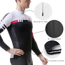 Load image into Gallery viewer, X-TIGER Cycling Clothes for Men Long Sleeve Mountain Bike Road Bicycle Shirt Jeresys Pants Padded Bike Jakcet Outfit Red