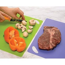 Load image into Gallery viewer, Slice Bright Flexible Cutting Mats are the Smarter, Faster and Easier Way to Prepare Your Food. Set of six Colorful Mats. From The Chef’s Vision Kitchen to Yours.