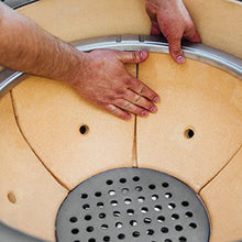 Load image into Gallery viewer, Kamado Joe KJ23RHC Classic Joe II Charcoal Grill, 18 inch, Blaze Red