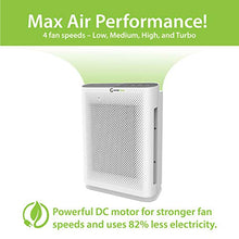 Load image into Gallery viewer, InvisiClean Aura II Air Purifier - 4-in-1 H13 True HEPA, Ionizer, Carbon + UV Light - Air Purifier for Allergies & Pets, Viruses, Bacteria, Home, Large Rooms, Dust, Mold, Allergens, Odor Elimination