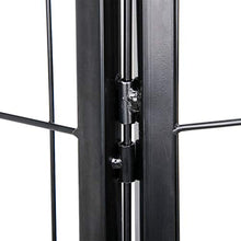 Load image into Gallery viewer, YAHEETECH 40-inch 16 Panel Dog Playpen - Heavy Duty Foldable Metal Pets Playpen Dog Exercise Pen Barrier Kennel with Door Portable Cat Duck Chicken Puppy Fence Outdoor & Indoor Black