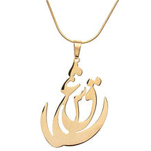 Load image into Gallery viewer, Iranian Persian Parsi Love Eshgh Necklace Iran Farsi Art عشق