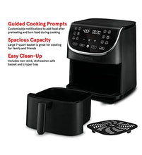 Load image into Gallery viewer, Gourmia GAF716 FRY FORCE 360° Digital 7 Qt. Air Fryer with 12 One-Touch Cooking Presets
