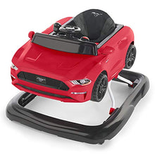 Load image into Gallery viewer, Bright Starts 3 Ways to Play Walker - Ford Mustang, Ages 6 Months +, Red
