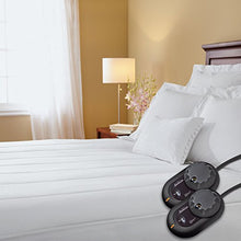 Load image into Gallery viewer, Sunbeam Heated Mattress Pad | Quilted, 10 Heat Settings , White , King - MSU2KKS-V000-11A00