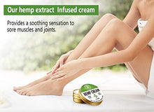 Load image into Gallery viewer, Instant Relief Hemp Cream - jojoba, MSM & Arnica - Relieves Inflammation, Muscle, Joint, Back, Knee, Nerves & Arthritis - Made in USA