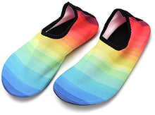 Load image into Gallery viewer, JOXOLO Womens Water Shoes Quick-Dry Barefoot Beach Slip-on Aqua Socks Water Shoes for Women Size 4.5
