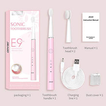 Load image into Gallery viewer, Seago Rechargeable Sonic Toothbrush for Kids Age 6+,with Intelligent Timer Waterproof IPX7, Electric Toothbrush with 2 Replaceable Soft bristles Head SG548(White)