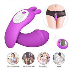 Load image into Gallery viewer, G-Spot Vibrator,Wearable G-Point Vibrator, Clitoral Stimulator Vibrator, Wireless Remote Control Rechargeable Vibrator, Massager with 10 Vibration Modes, Waterproof and Silent, Adult Sex Toy Vibrator