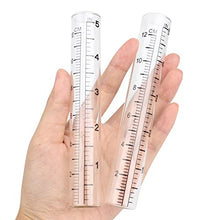 Load image into Gallery viewer, TBWHL 2pcs 5" Capacity Rain Gauge Glass Replacement Tube for Yard Garden Outdoor Home