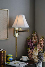 Load image into Gallery viewer, Kenroy Home 30130PB Nathaniel Wall Swing Arms, Medium, Polished Brass
