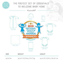 Load image into Gallery viewer, The Peanutshell Newborn Layette Gift Set for Baby Boys or Girls | 23 Piece Gender Neutral Newborn Clothes & Accessories Set | Safari Themed