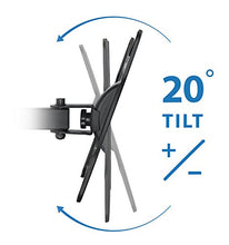 Load image into Gallery viewer, Mount-It! Full Motion TV Wall Mount Monitor Wall Bracket with Swivel and Articulating Tilt Arm, Fits 26 32 35 37 40 42 47 50 55 Inch LCD LED OLED Flat Screens up to 66 lbs and VESA 400x400