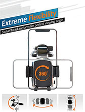 Load image into Gallery viewer, BESTRIX Phone Holder for Car, SmartClamp Car Phone Mount | Dashboard Cell Phone Car Phone Holder Compatible with iPhone 12 11 Pro, Xr, Xs, XS MAX,XR,X, Galaxy S20 Note 20 Ultra & All Smartphones