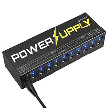 Load image into Gallery viewer, Donner DP-1 Guitar Power Supply 10 Isolated DC Output for 9V/12V/18V Effect Pedal