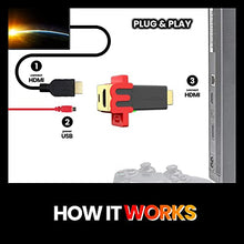 Load image into Gallery viewer, Marseille mClassic Plug-and-Play Video Game Console 1440p/4K Upscaler - Upgrade Your Graphics Card in Real Time with No Lag for Nintendo Switch, PlayStation, Xbox, Wii, GameCube, Dreamcast and more!