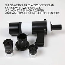 Load image into Gallery viewer, Sky Watcher Classic 200 Dobsonian 8-inch Aperature Telescope – Solid-Tube – Simple, Traditional Design – Easy to Use, Perfect for Beginners, White (S11610)