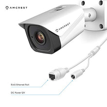 Load image into Gallery viewer, Amcrest UltraHD 4K (8MP) Outdoor Bullet POE IP Camera, 3840x2160, 131ft NightVision, 2.8mm Lens, IP67 Weatherproof, MicroSD Recording, White (IP8M-2496EW-28MM)