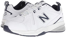 Load image into Gallery viewer, New Balance Men's 608 V5 Casual Comfort Cross Trainer, White/Navy, 10.5 M US