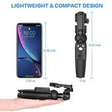 Load image into Gallery viewer, Wevon Selfie Stick, 40 inch Extendable Phone Tripod Stand with Bluetooth Remote Shutter Compatible with iPhone 11 Pro Xs Max Xr X 8 7 Plus, Android, Samsung Galaxy S20 S10 S9 and More, Lightweight