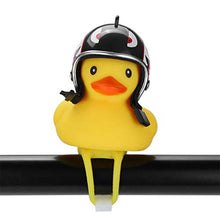 Load image into Gallery viewer, BXzhiri Kids Bike Bells Duck Bicycle Lights Bell, Head Light Shining Rubber Duck Handlebar Bicycle Accessories for Kids Adults Sport Outdoor