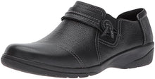 Load image into Gallery viewer, Clarks Women's Cheyn Madi Loafer, Black Tumbled Leather, 8 M US