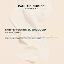 Load image into Gallery viewer, Paula's Choice Skin Perfecting 2% BHA Liquid Salicylic Acid Exfoliant, Gentle Facial Exfoliator for Blackheads, Large Pores, Wrinkles & Fine Lines, Travel Size, 1 Fluid Ounce - PACKAGING MAY VARY