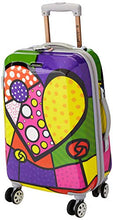 Load image into Gallery viewer, Rockland Vision Hardside Spinner Wheel Luggage, Heart, Carry-On 20-Inch